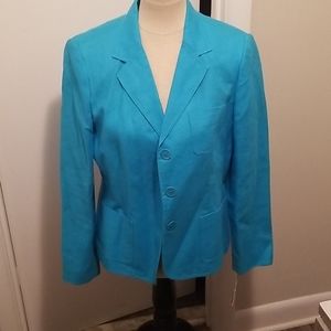 Talbots Linen Blazer